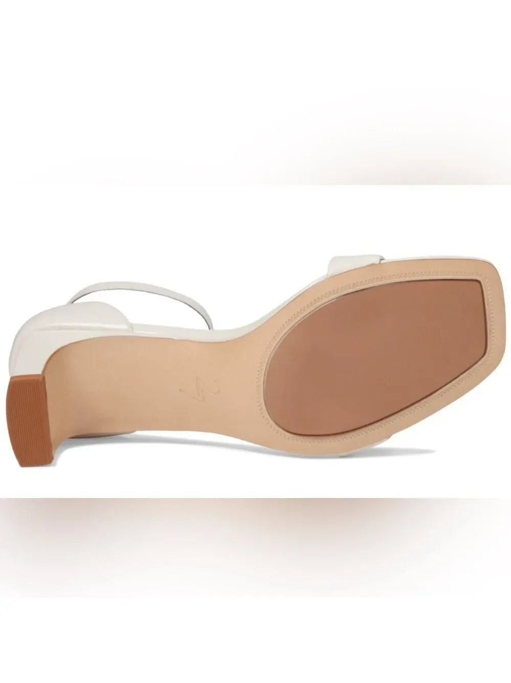 Naturalizer 27 Edit Iriss - Satin Pearl Beige Patent Leather - size 9